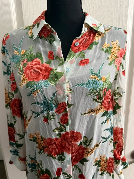 Alice + Olivia Tops - Alice + Olivia Sheer Blouse